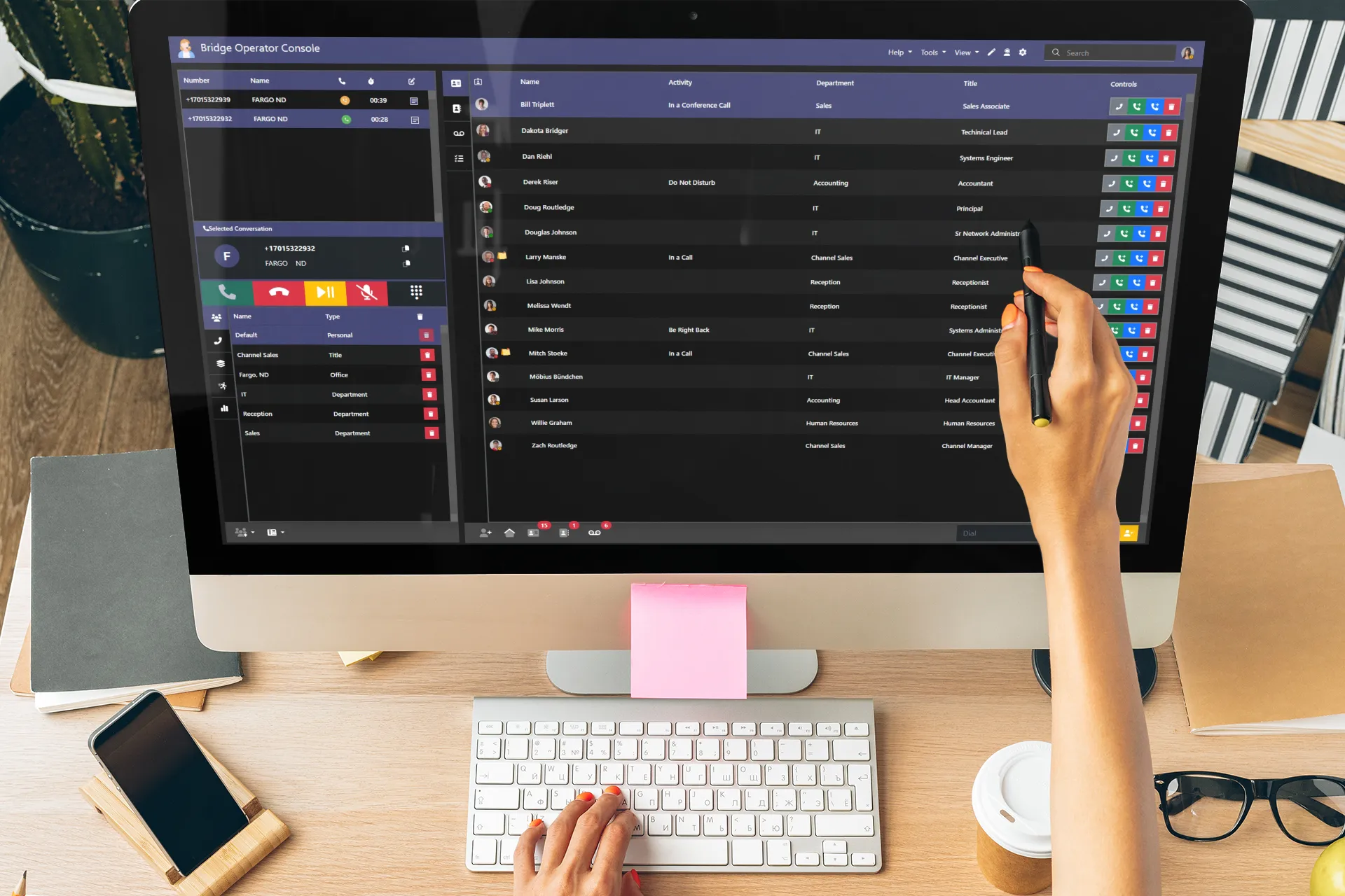 Bridge Operator Console Screenshot 5